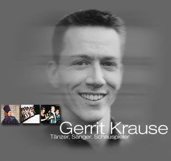 <b>Gerrit Krause</b>. Tänzer, Sänger und Schauspieler - head1
